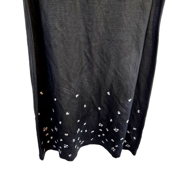 Style & Co Women's Dress 14P 14 P  Petite Black Sleeveless Sun Misses Size PL LP - Picture 2 of 6